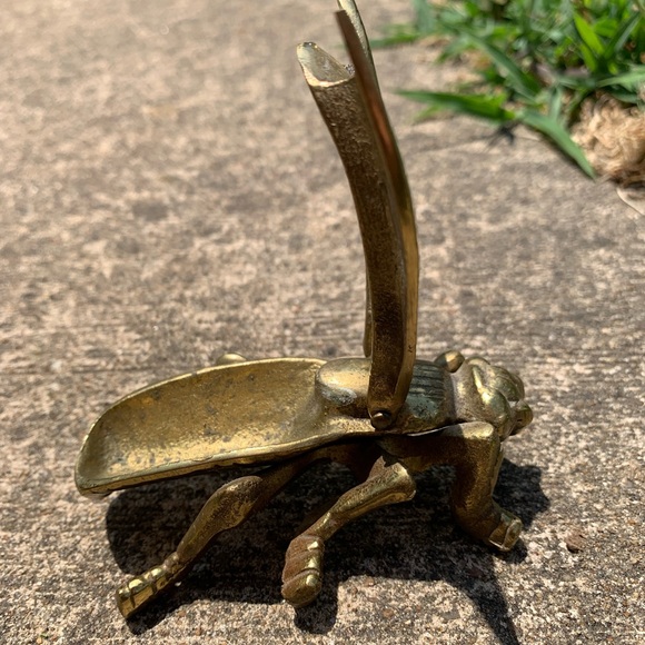Brass Fly ashtray - Picture 10 of 12